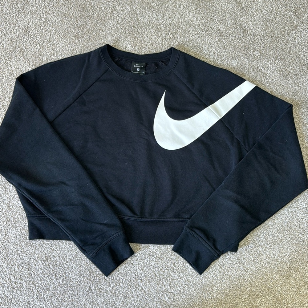 Nike cropped sweatshirt